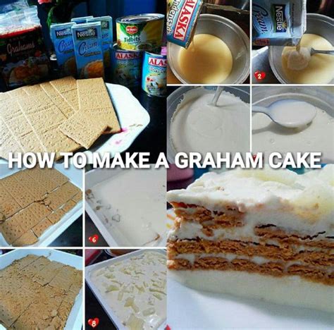 steps in making graham cake