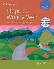 Read Steps To Writing Well 2C Edition 11 