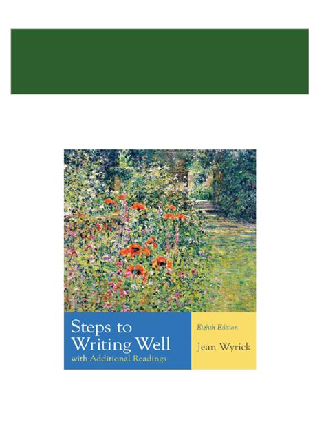 Read Steps To Writing Well 8Th Edition Answers 