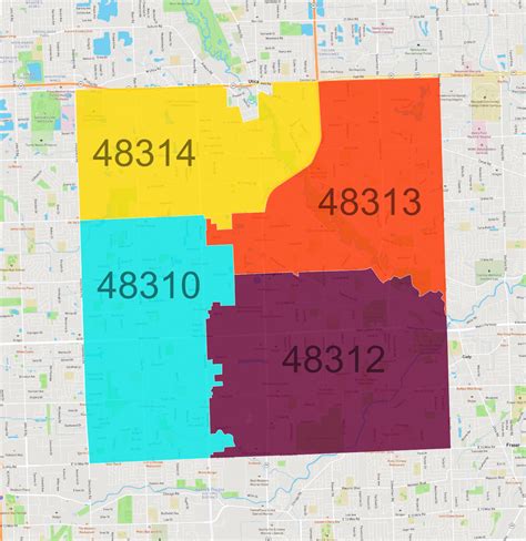 sterling heights zip code michigan