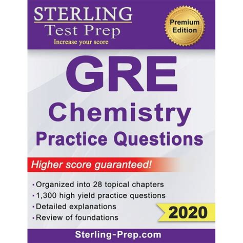 Download Sterling Test Prep Sat Chemistry Practice Questions High Yield Sat Chemistry Questions With Detailed Explanations 