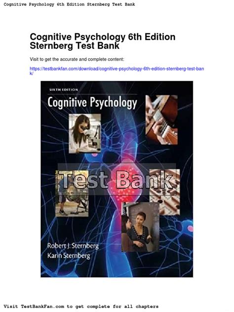 Full Download Sternberg Cognitive Psychology 6Th Edition Test Bank 