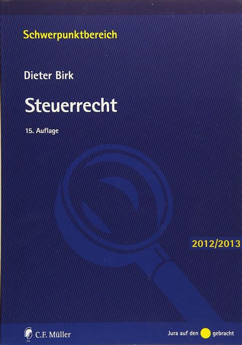 steuerrecht schwerpunktbereich
