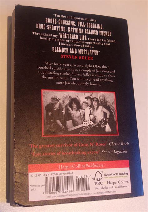 Steven Adler Book