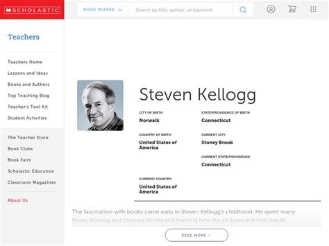 steven kellogg biography author