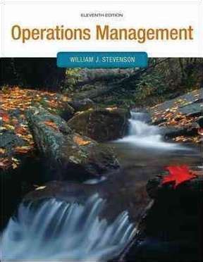 Stevenson Operations Management 11e