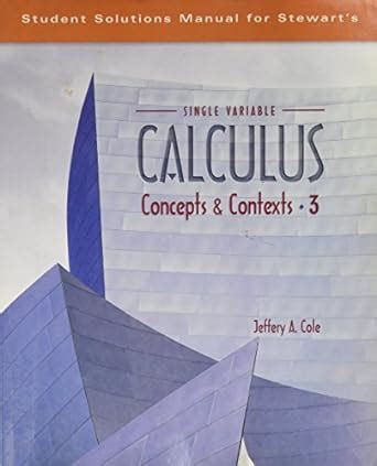Download Stewart Calculus Concepts Contexts 3Rd Edition Solutions Manual 