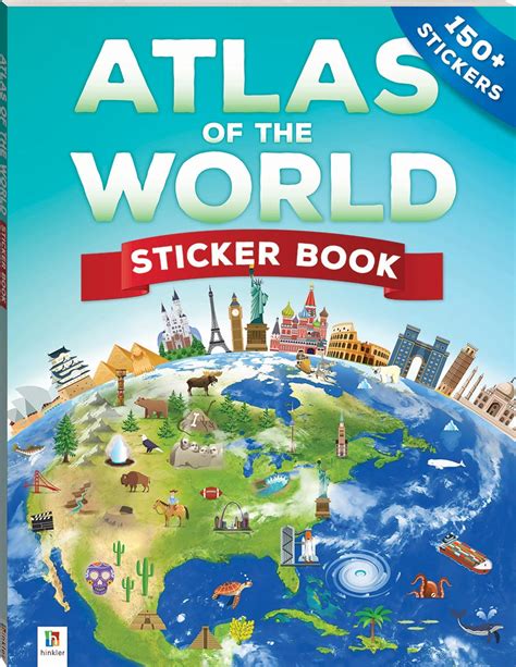 Download Sticker Picture Atlas Of The World Sticker Books 