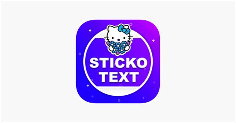 sticko text on computer