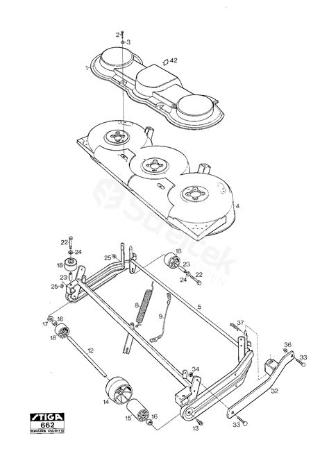 Download Stiga Park Mower Parts Manual V Belts 