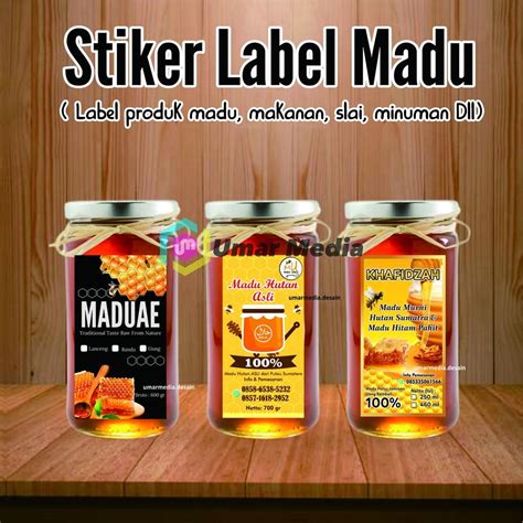  Stiker Madu Akasia - Stiker Madu Akasia