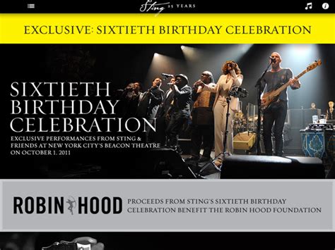 sting 60th birthday concert dvd