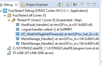 stm32 - How to debug this I2C hard fault? - Electrical Engineering ...