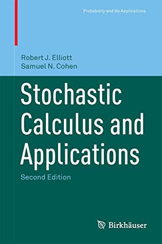 Read Stochastic Calculus And Applications Probability And Its Applications 