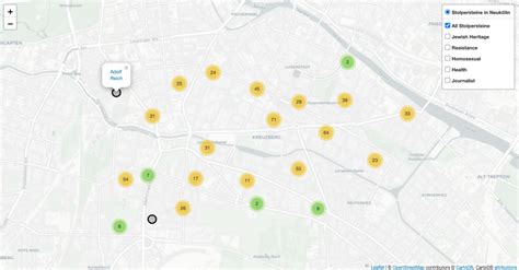 stolpersteine locations vacances
