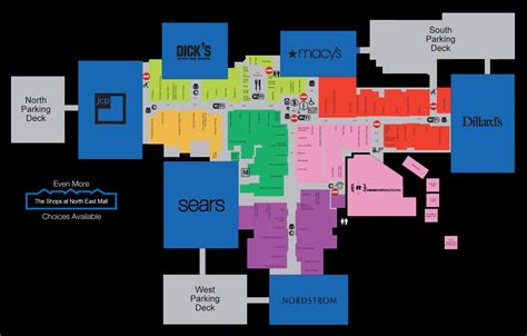 Stonebriar Mall Map