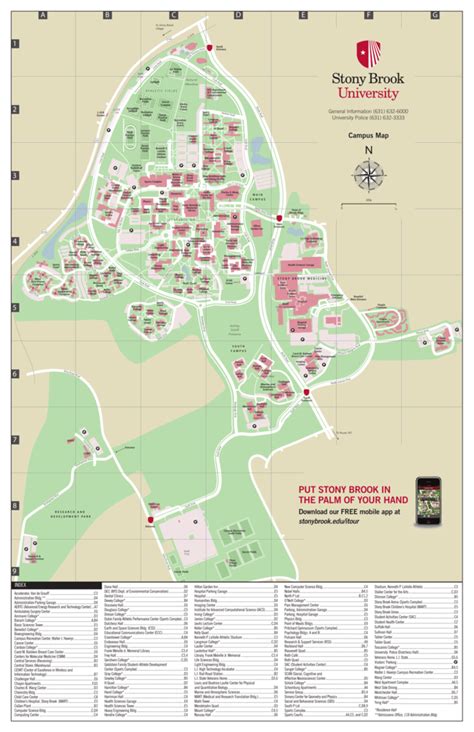 Stony Brook University Map