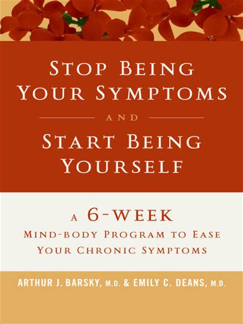 stop being your symptoms and start being yourself