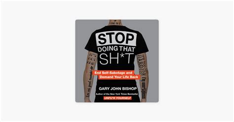 Stop Doing That Sh T English Edition