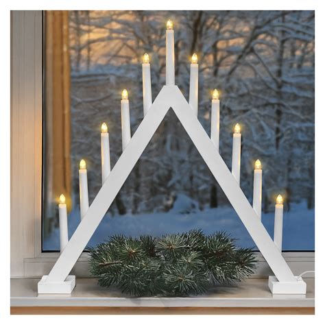 stor adventsljusstake