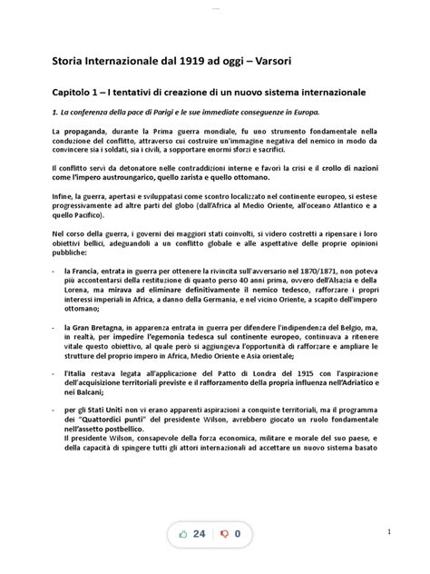 Storia Internazionale