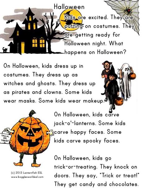 Stories And Texts About Halloween For Students Commonlit Halloween Stories For First Graders - Halloween Stories For First Graders