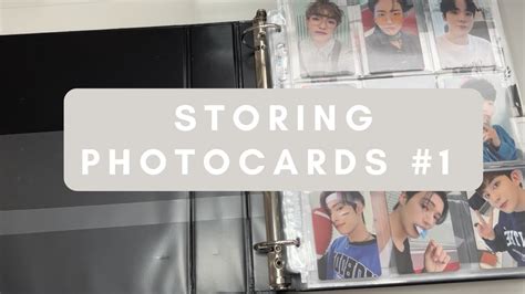 storing photocards #9 pt.1 completo jimin! empezamos con las