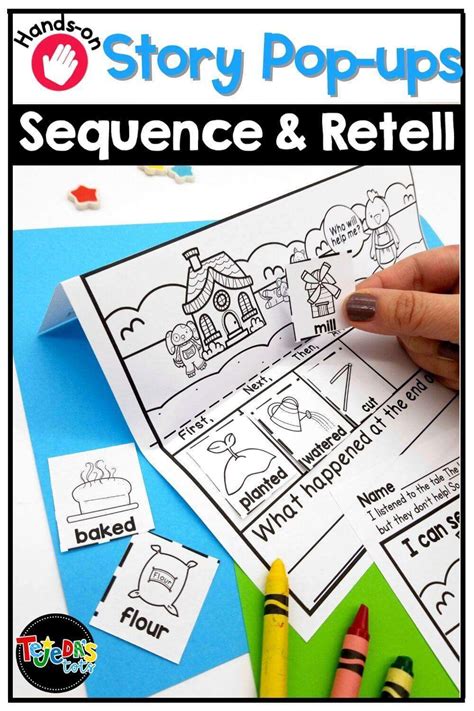Story Sequence And Retelling For Kindergarten And First Sequencing Stories For 1st Grade - Sequencing Stories For 1st Grade