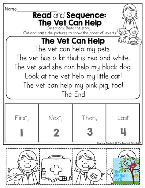 Story Sequence Reading Rockets Read And Sequence Worksheet - Read And Sequence Worksheet