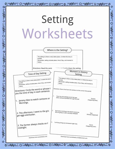 Story Setting Examples Definition Amp Worksheets For Kids Setting Worksheets 6th Grade - Setting Worksheets 6th Grade