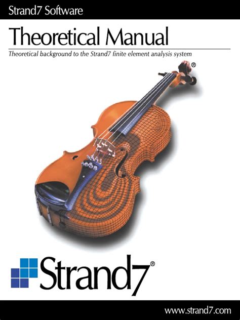 Read Strand7 Theoretical Manual 