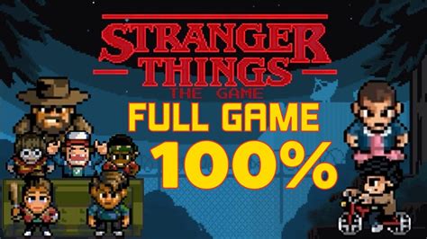 Stranger Things Game Walkthrough