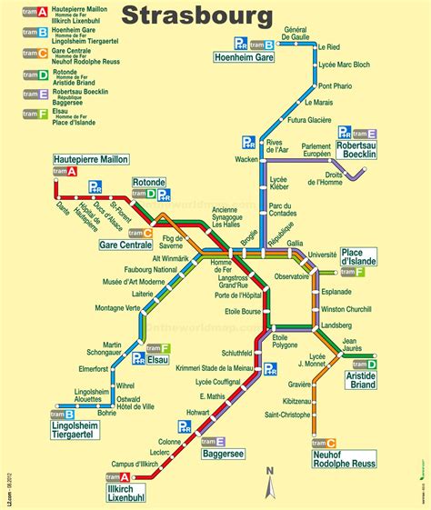 Strasbourg Tram Plan