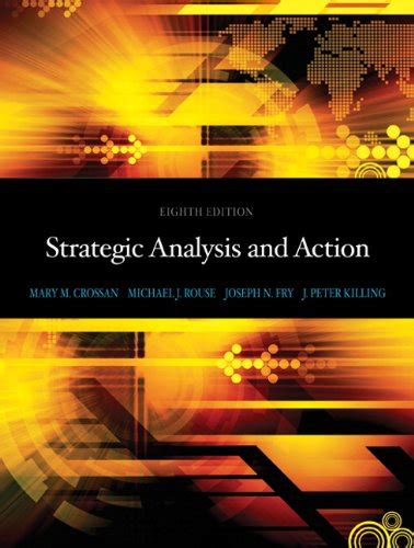 Read Online Strategic Analysis And Action 8Th Edition Mary 