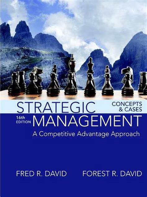 Full Download Strategic Management Book Fred R David 12Th Edition 