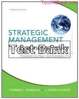 Full Download Strategic Management Business Policy 13Th Edition Test 