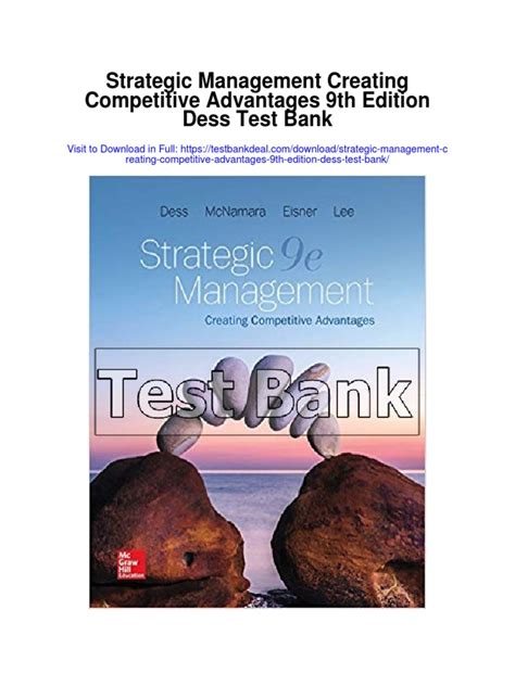 Full Download Strategic Management Dess Pdf Jansbooksz 