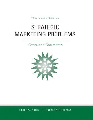 Download Strategic Marketing Problems Kerin 13Th Edition 