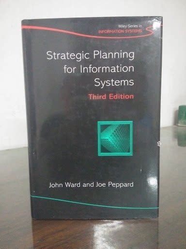 Full Download Strategic Planning For Information Systems 3Rd Edition 