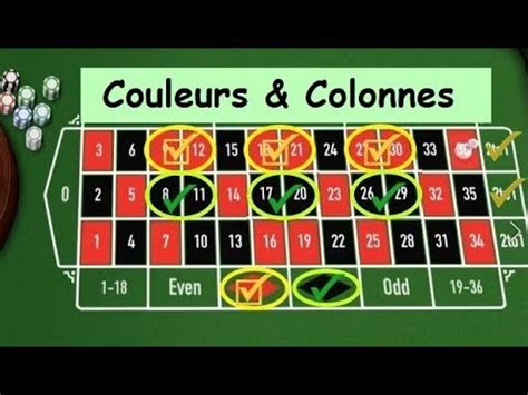 strategie roulette couleur oxqx