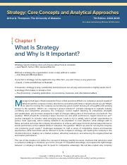 Read Strategy Core Concepts And Analytical Approaches 