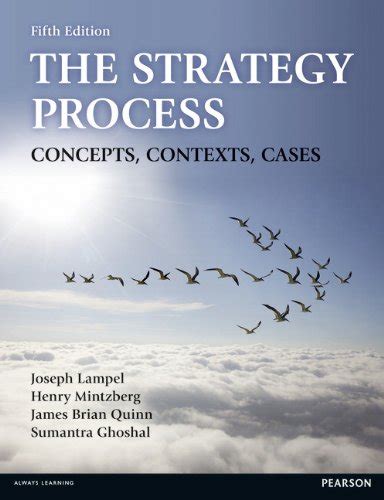 Read Strategy Process Global Edition Concepts Contexts Cases 
