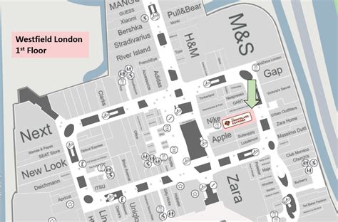 Stratford Westfield Map