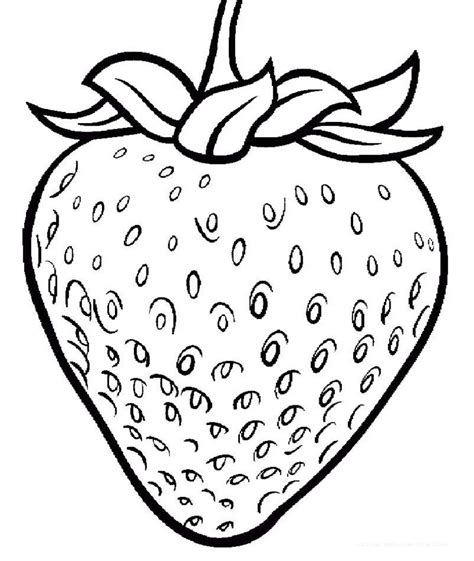 Strawberry Coloring Pages Free Printable Pdf Templates Printable Pictures Of Strawberries - Printable Pictures Of Strawberries