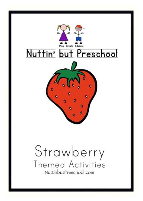 Strawberry Lesson Plan Preschool Pinterest Strawberry Lesson Plans Preschool - Strawberry Lesson Plans Preschool