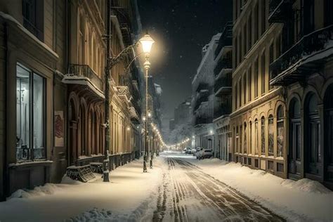 Street In Winter