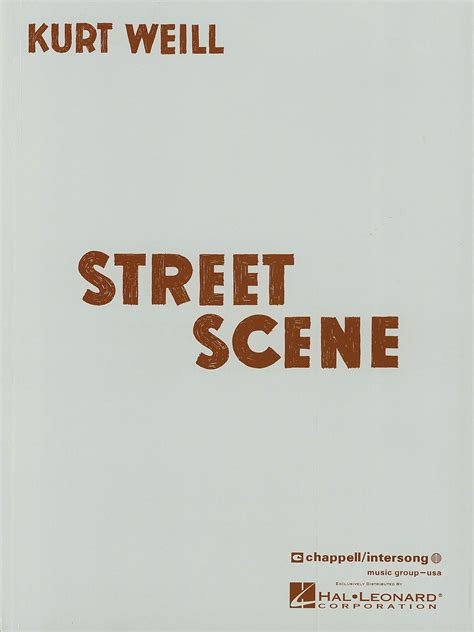 Read Online Street Scene Vocal Score 
