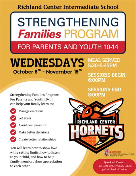Stregenthing Families Program Module Responsibilities And Duties