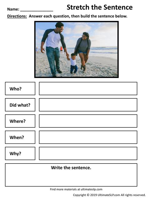 Stretching Sentences Worksheet   Sentence Expanding Helping Students Build Stronger Sentences - Stretching Sentences Worksheet