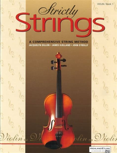 Strictly Strings Bk 1 Violin